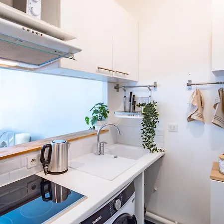 Cozy & Chic In Montorgueil - 4 Guests شقة